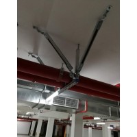 黃岡機(jī)電管線抗震支架C型槽鋼主材配件 抗震鉸鏈接AB型廠家發(fā)貨