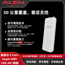 奧泰爾 C1xn+ Super WiFi CPE/AP】21dB 信號增強(qiáng) | 50km 超遠(yuǎn)橋
