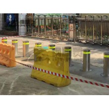 武漢手動(dòng)鎖擋車柱 漢口火車站路樁公司 鋼精靈升降路樁